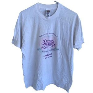 Vintage Tee Shirt Precious Moments 1998 20th Anniversary Adult Size L White 90s